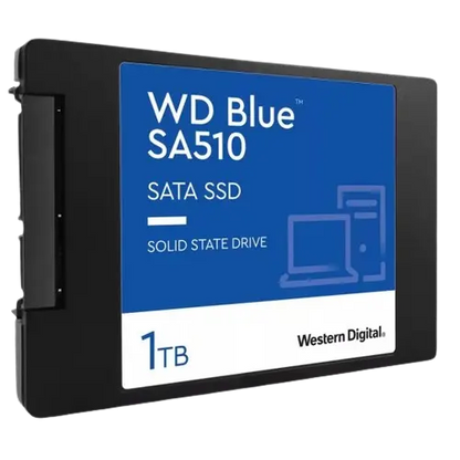 Western Digital SA510 Blue 1TB 2.5 inch 7mm Cased SATA SSD